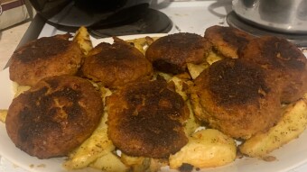 Foodbook #675 meatballs with potatoes