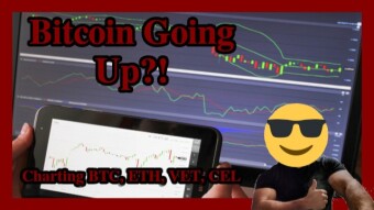 Bitcoin Going Up?! Basic charting BTC, ETH, VET, CEL