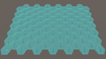 Indie Game Dev Log: 30/04/2020 (Procedural Hexagon Grid Game Board Creation)
