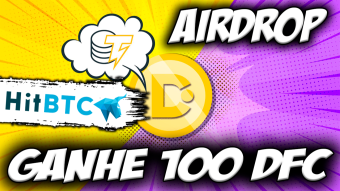 WIN 100 DFC $ 4 DEFISCALE AIRDROP IN PARTNERSHIP WITH EXCHANGE HITBTC