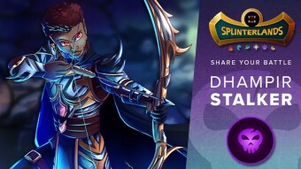 Splinterlands Battles Dilemma - Should this stalker be called a half-pire and not a Dhampir?