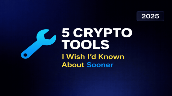 5 Crypto Tools I Wish I'd Known About Sooner