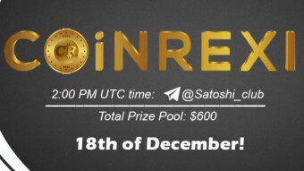 Join the AMA of Satoshi Club x Coinrexi. Rewards: 600 USDT, December 18th.