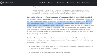 Metamask will Track IPs - Link ETH address to IP (Thread)