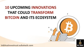 What innovations around the Bitcoin system are you most excited about?