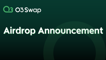 O3 Swap lauched Quickest airdrop of all crypto's story for BSC users !