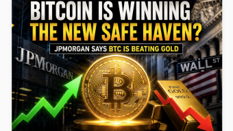 Bitcoin Is Stealing Gold’s Crown? JPMorgan Says the “Safe Haven” Trade Is Changing Fast