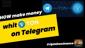 How to make money with TON on telegram