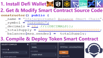Create Cryptocurrency Token in Almost Any DeFi Ecosystem Without Programming