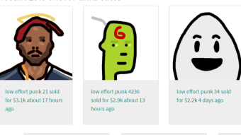 Low effort Punks nft to watch