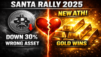 So Bitcoin's Santa Rally Is Happening... For Gold and Stocks? This Feels Wrong