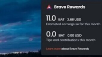 Accumulate BAT just by using Brave Browser?