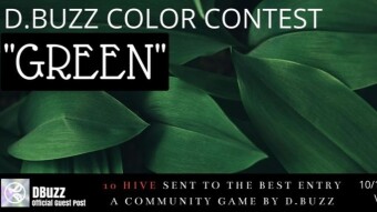 D.BUZZ COLOR CONTEST : Round 29/4 : GREEN