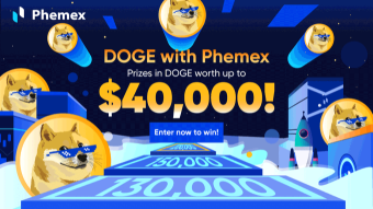 Giveaway By Phemex Exchange || To Celebrate 1,000,000 Registrations on Phemex Up to $40k in DOGE is Waiting For You!