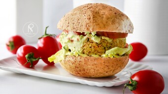 Chickpeas Hamburger