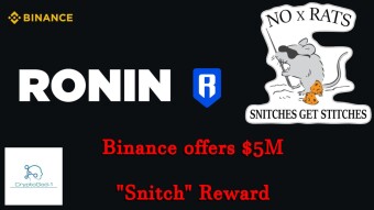 Binance offers $5M "Snitch" Reward