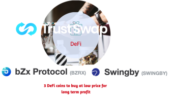 3 DeFi coins can buy at low price , huge potential to growth.