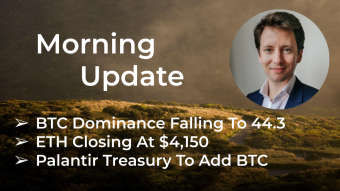 Morning‌‌ ‌‌Update—May 12th—Macro and Crypto Markets