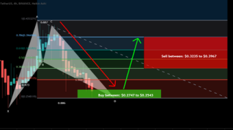 Dogecoin formed bullish BAT| Upto 55.5% rally expected