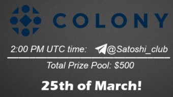 AMA Satoshi Club x Colony, March 25th