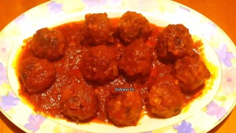 Foodbook #814 Greek meatballs - Soutzoukakia