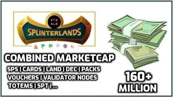 Splinterlands | Total Calculated Market Cap Of All Assets!