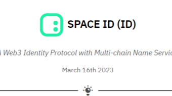 Space ID (ID) Binance Launchpad: Thoughts and Strategy
