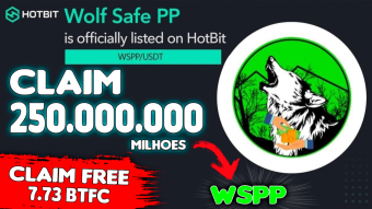 EARN 250 M WSPP WILL LISTEN TOMORROW ON HOTBIT CLAIM AIRDROP BITCOIN FLASH CASH
