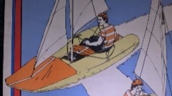 Tinker Tinkeress - inflatable sailing cat