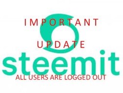 Steemit's Latest Update: All Users Are Logged Out