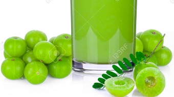 Healthy Natural Aamla Drink Making Recipe.