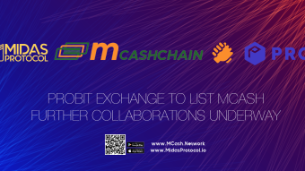Mcash x ProBit listing announcement