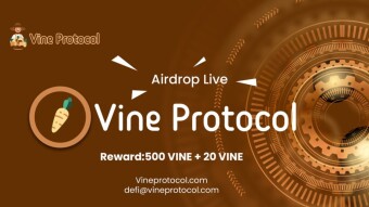 Vine Protocol Airdrop(500 Vine)