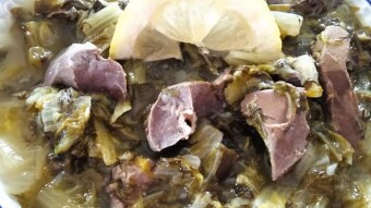 Foodbook #596 Greek lamb fricassée