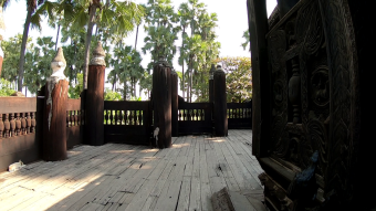 Myanmar - Bagaya Kyaung Monastery - my journey through Asia #1