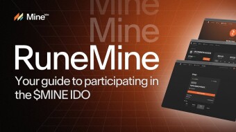 RuneMine: Unlocking the Future of Bitcoin with a Groundbreaking IDO This Week!