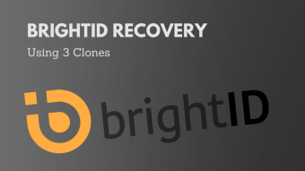 How to Setup BrightID Recovery without having 3 trusted contacts