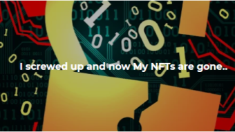 I screwed up and now My NFTs are gone..