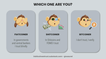 Fiatcoiner vs. Shitcoiner vs. Bitcoiner – Which One Are You?