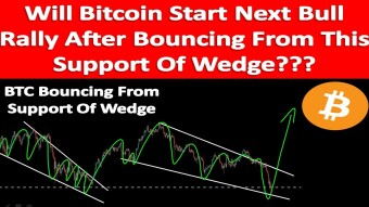 Will Bitcoin (BTC) Start Next Bull Rally After Bouncing From This Support Of Wedge???