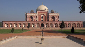The progenitor of the Taj Mahal? India, Delhi, Humayun's Tomb my journey through Asia