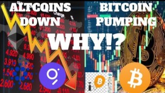 WHY ARE ALTCOINS DUMPING WHEN BITCOIN IS PUMPING