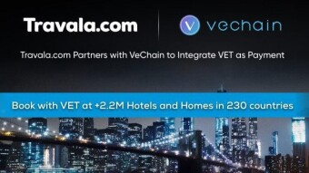 Vechain VET is now a payment token on Travala