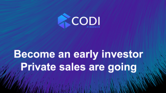 CODI FINANCE ANNOUNCES UPCOMING IDO