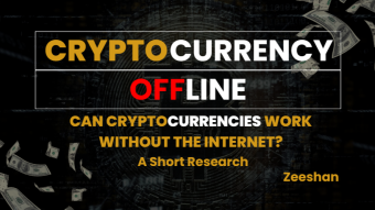 Cryptocurrency Without Internet? A Simple Research