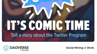 Tugas DAOVERSE - Waktunya Membuat Comic Strip Tentang Program Twitter q