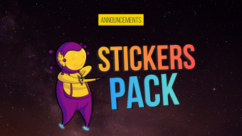 Have you seen our new stickers around?  👀