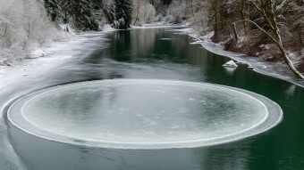 Winter’s Secret Art: The Hypnotic Beauty of Ice Circles