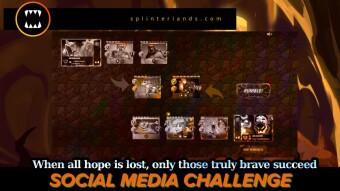 Splinterlands - When all hope is lost, only those truly brave succeed
