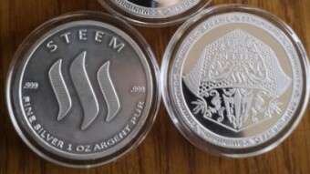 STEEM SilverRounds 2019 Arrival.